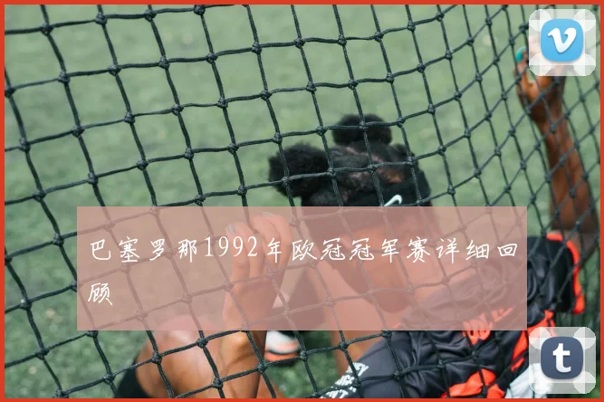 巴塞罗那1992年欧冠冠军赛详细回顾